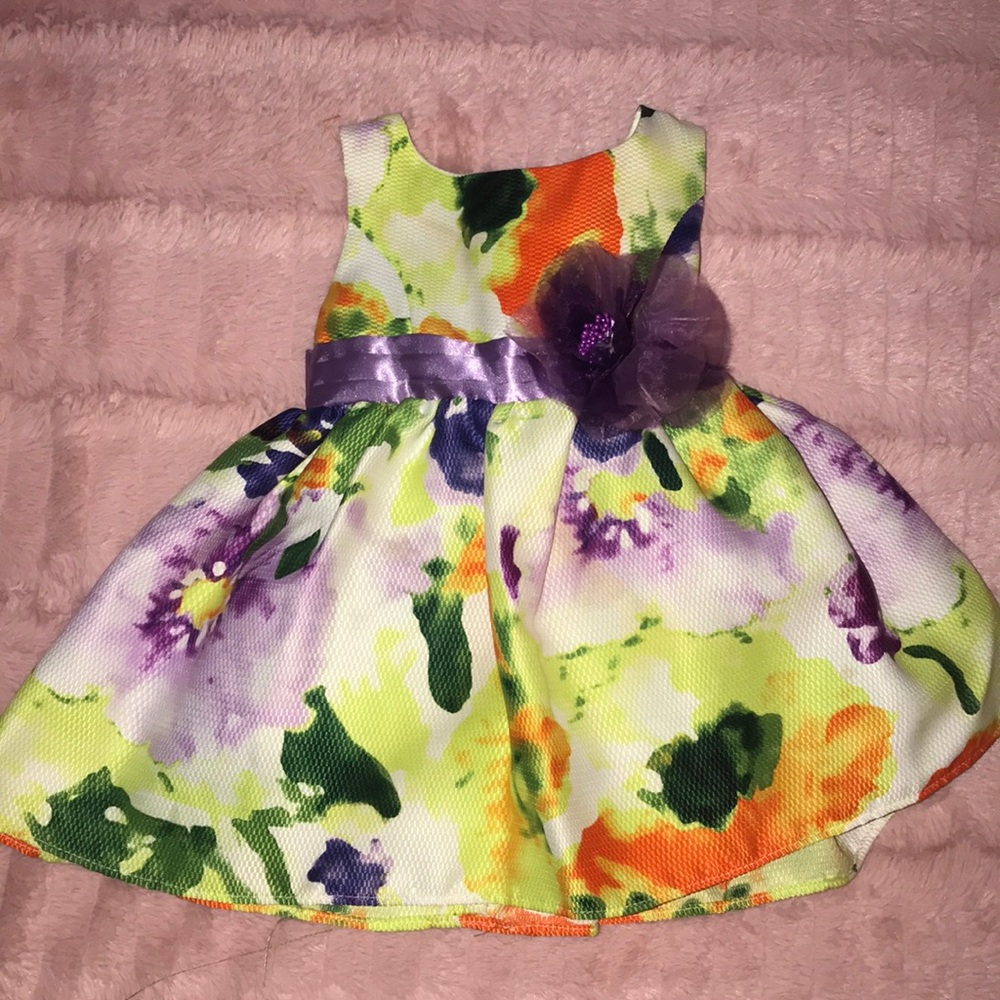 Elegant floral dress